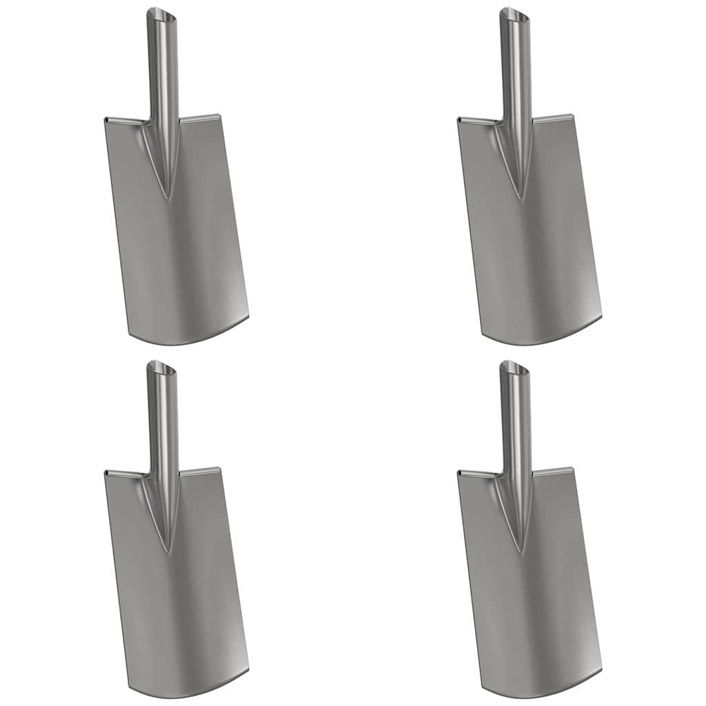 Schaufelkopf Silber 43 x 32,5 cm Aluminium