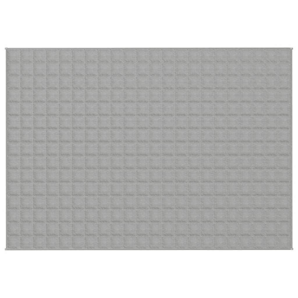 Gewichtsdecke Grau 122x183 cm 5 kg Stoff