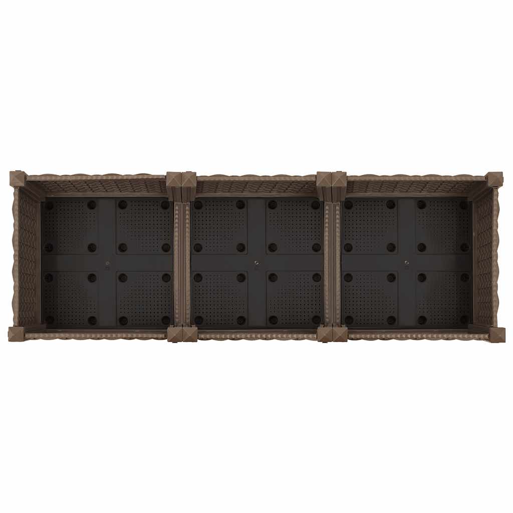 Hochbeet 40x40x23 cm Polypropylen