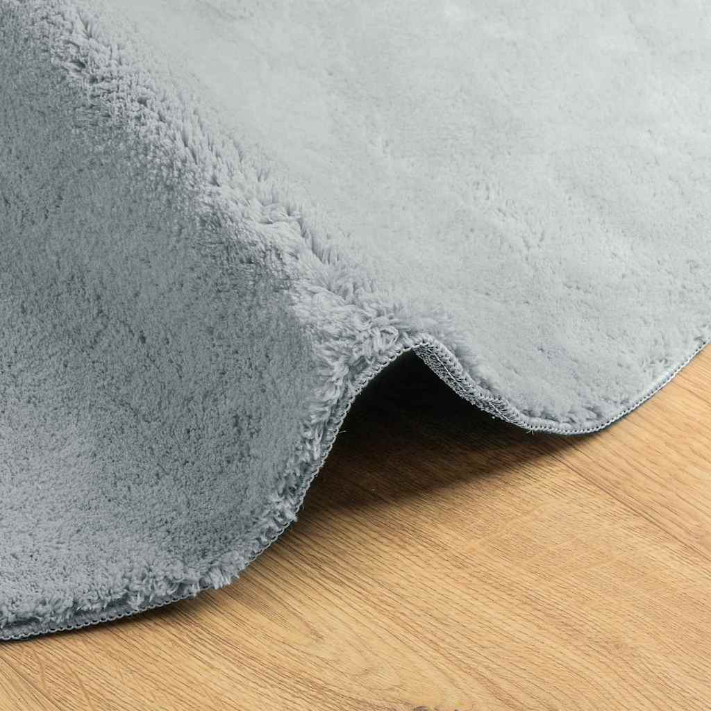 Bereichsteppiche HUARTE Anthrazit 100 x 200 cm 100 %Polyester