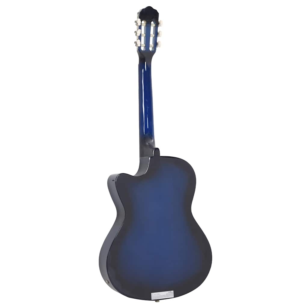 Westerngitarre Cutaway mit Equalizer und 6 Saiten
