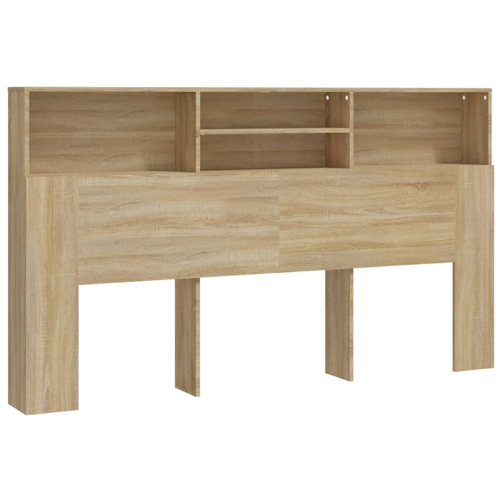 Bett-Kopfteil mit Ablagen Weiß 100x19x103,5 cm