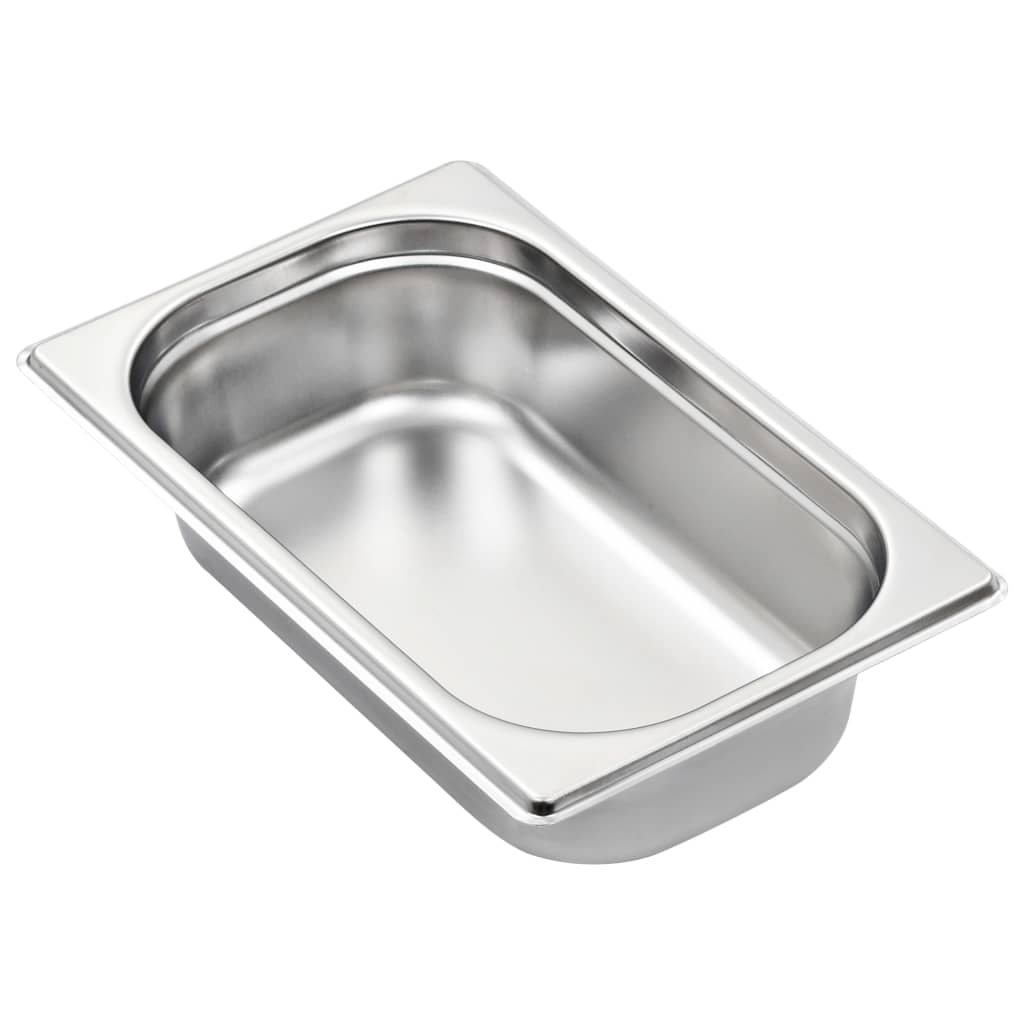Gastronormbehälter 12 Stk. GN 1/4 20 mm Edelstahl