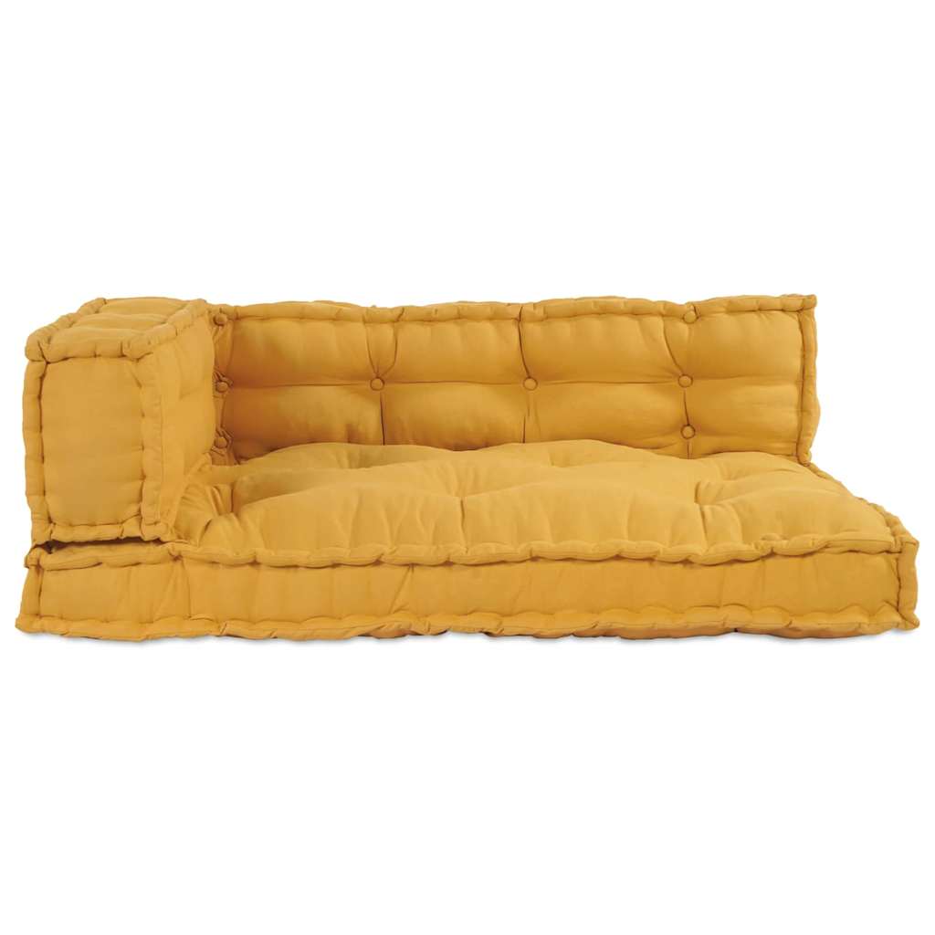 Palettensofa-Auflage Mehrfarbig Stoff Patchwork