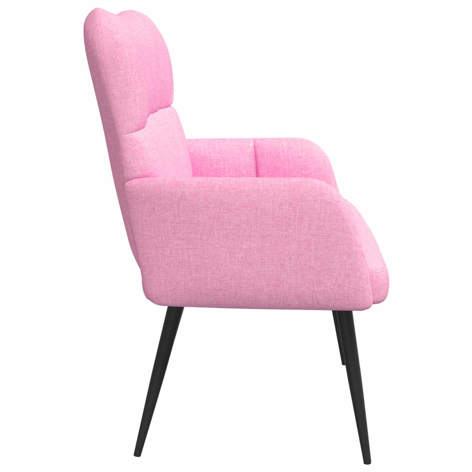 2-Sitzer Sofa Hellgrau 115 x 61 x 87 cm Stoff