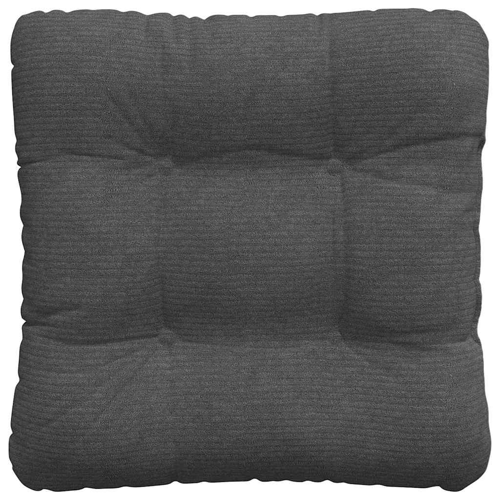 Sitzkissen 4 pcs Hellgrau 40 x 40 cm Cordstoff