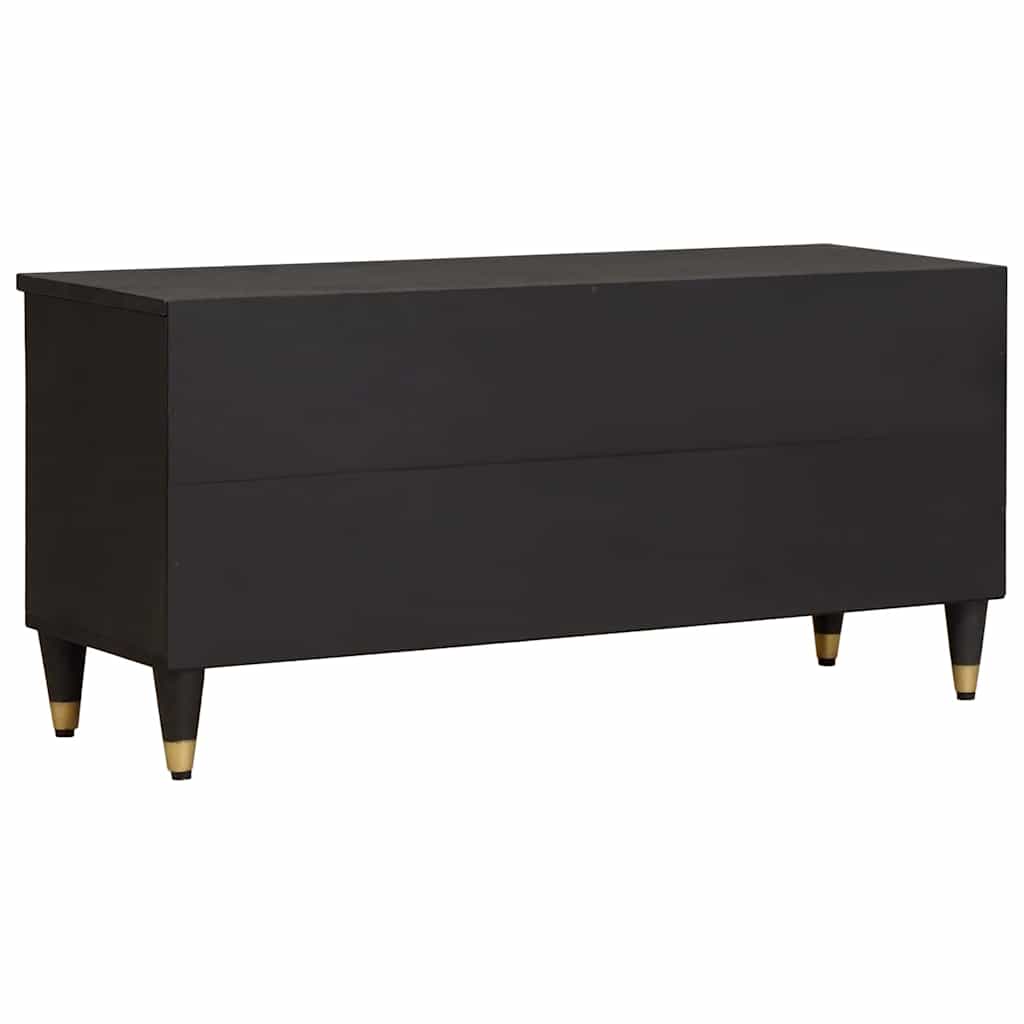 TV-Schränk Honigbraun 100 x 33 x 46 cm Massivholz Mango