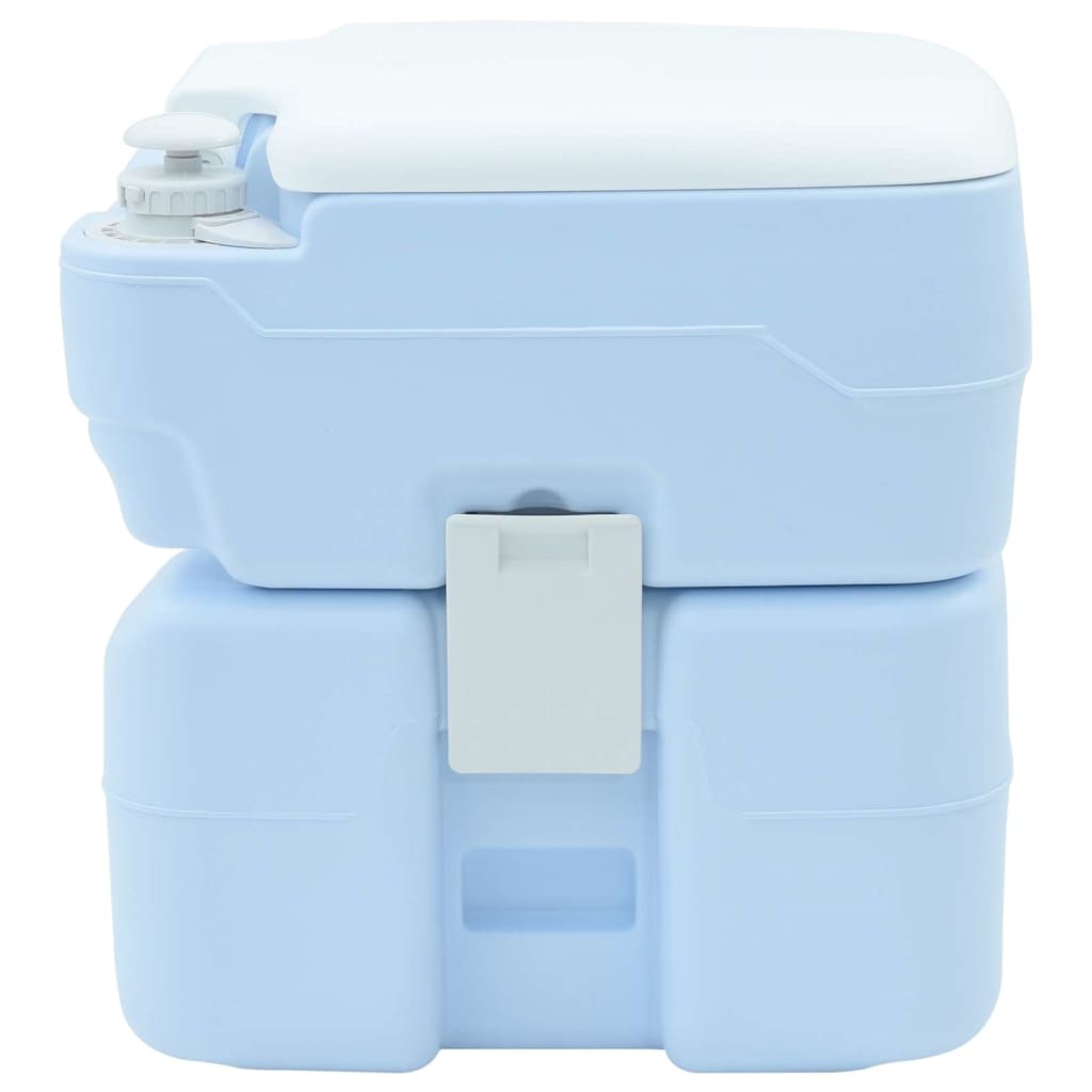 Camping-Toilette Grau 41,5 x 36,5 x 42 cm