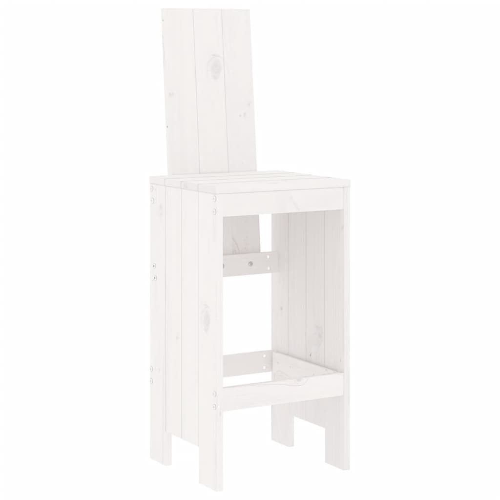 Barhocker 2 Stk. 40x42x120 cm Massivholz Kiefer