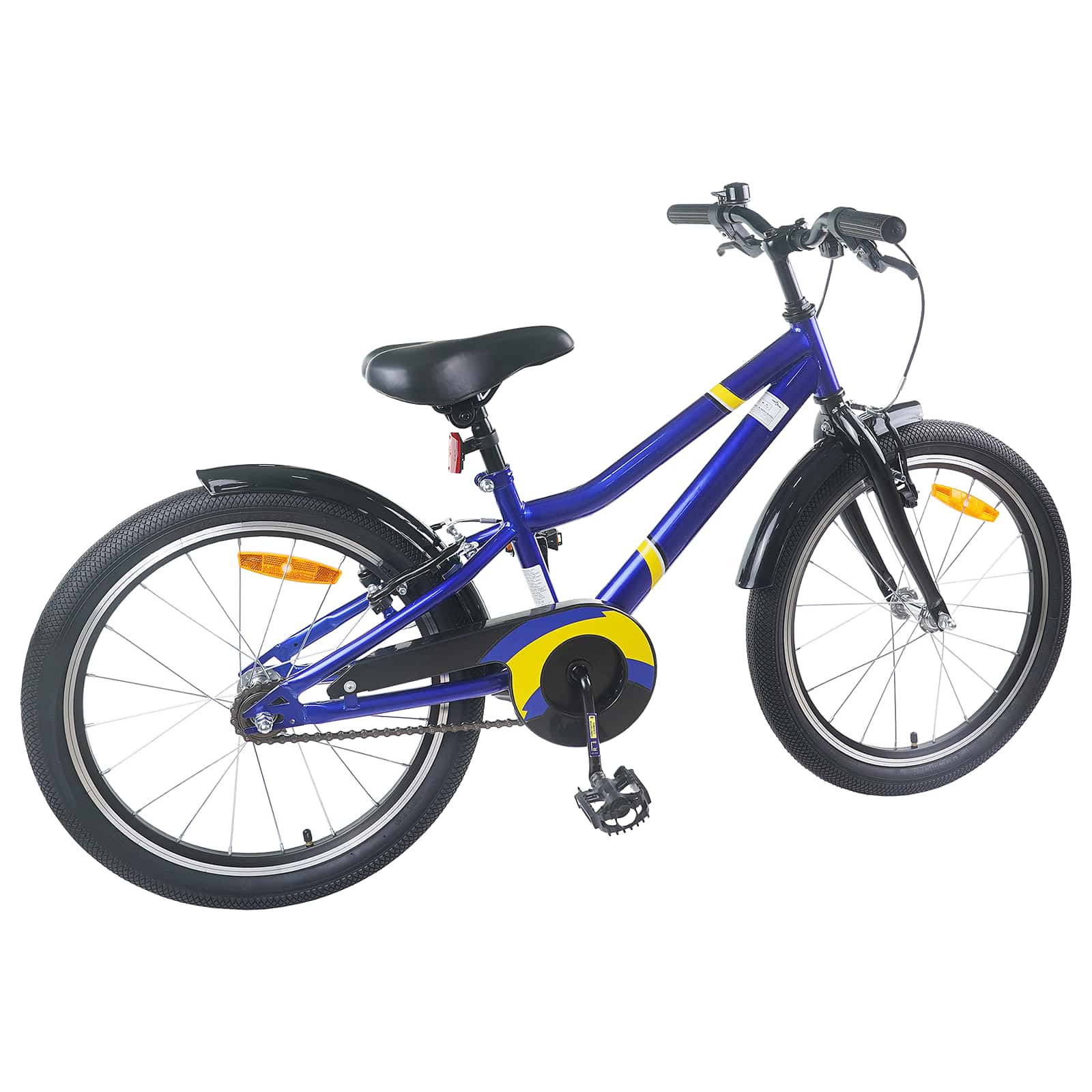 Kinderfahrrad 12 Zoll für 2-4 Jahre alt Schwarz Rot