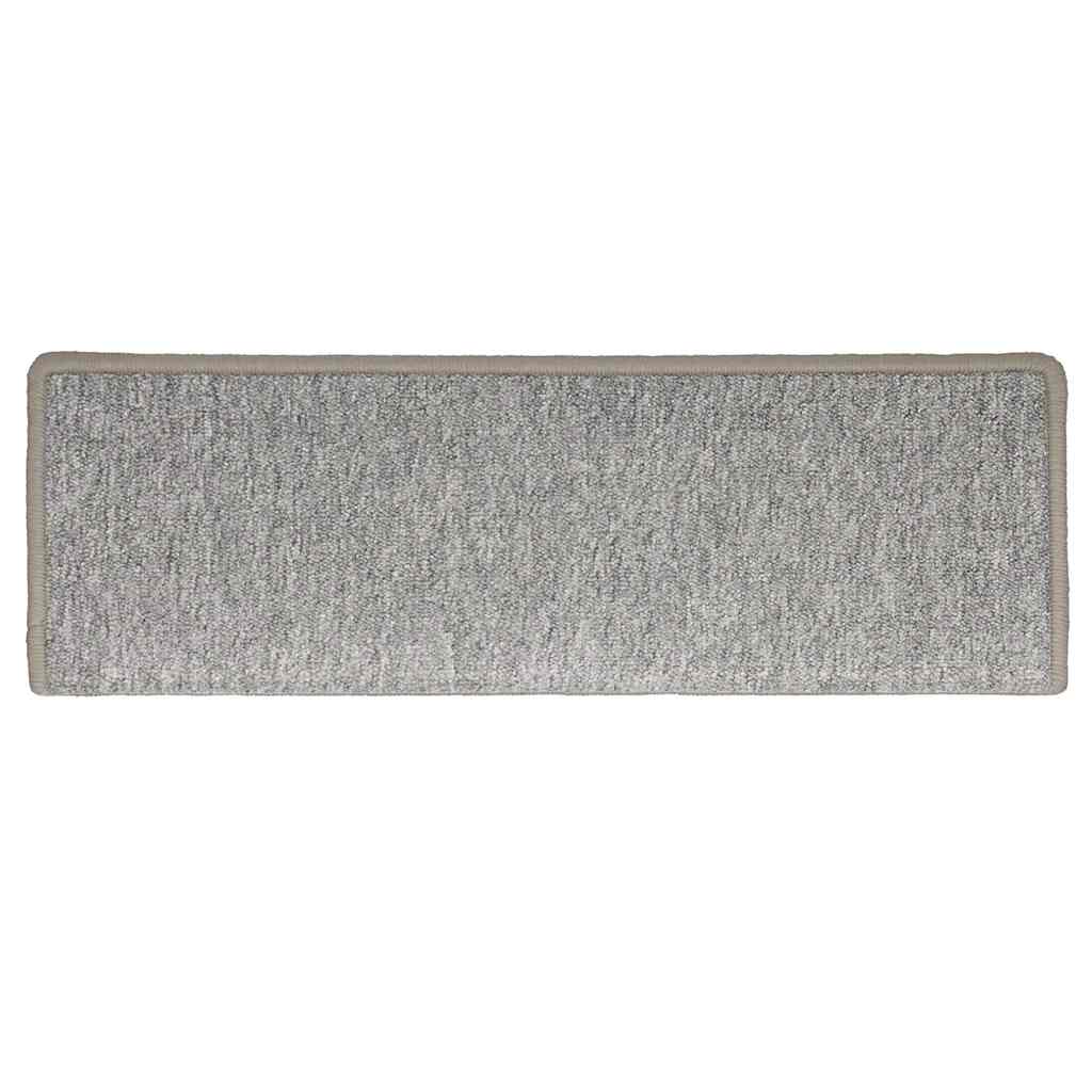 Stufenmatten 15 Stk. 65x21x4 cm Anthrazit Rechteckiger Rand
