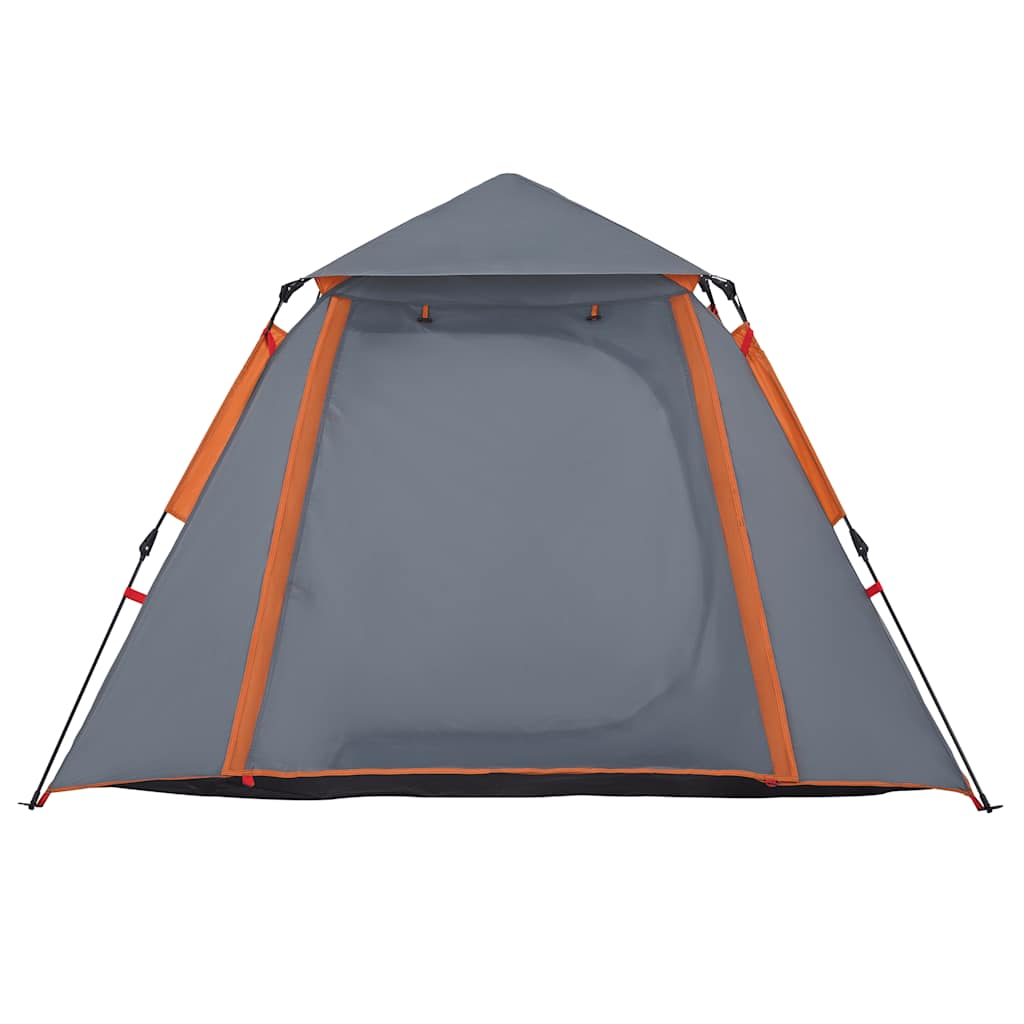 Kuppel-Campingzelt 4 Personen Grün Quick Release