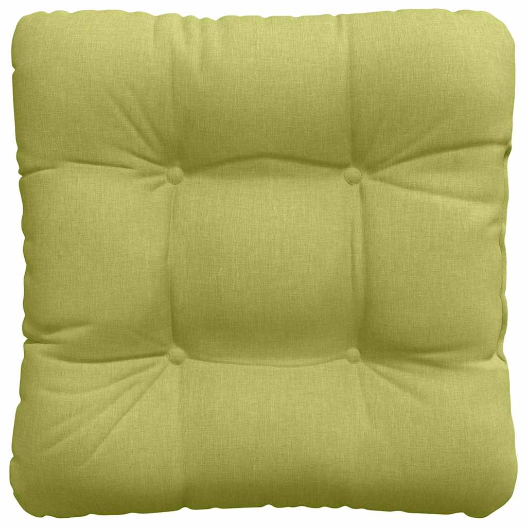 Sitzkissen 4 pcs Hellgrau 40 x 40 x 12 cm Stoff