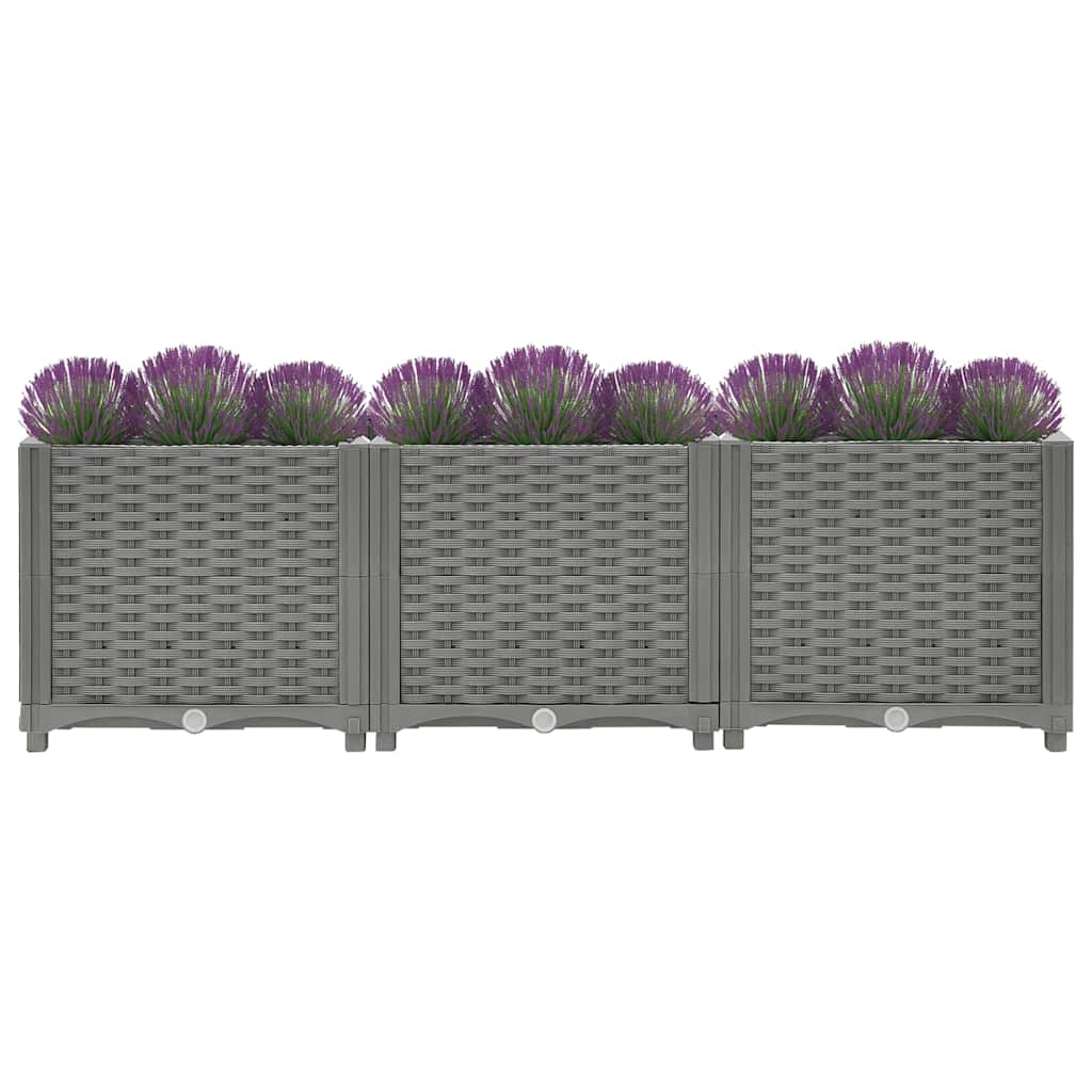 Hochbeet 40x40x23 cm Polypropylen
