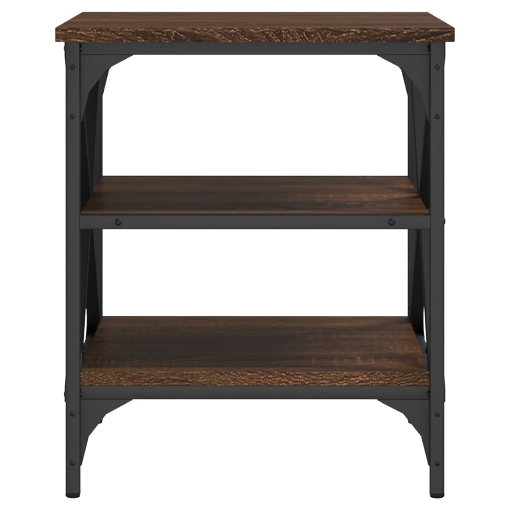 Beistelltisch Schwarz 40x42x50 cm Holzwerkstoff