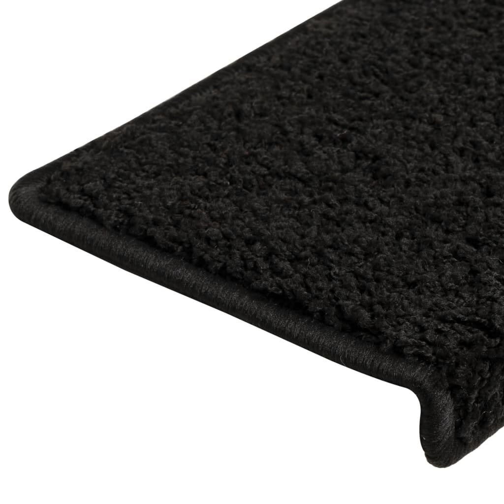 Stufenmatten 15 Stk. 65x21x4 cm Grau Rechteckiger Rand