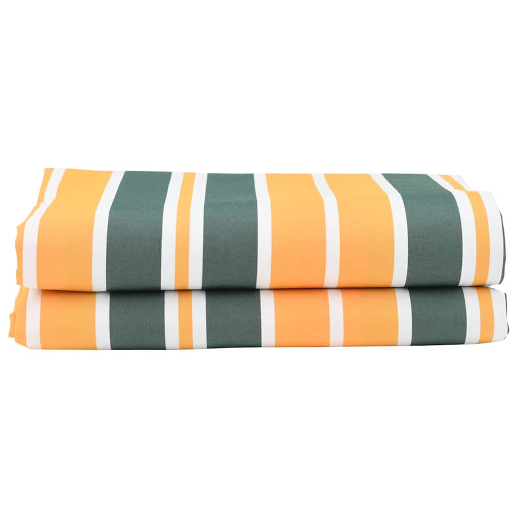 Markisenersatzstoff Blau und Weiß 1000 x 160 cm Polyester