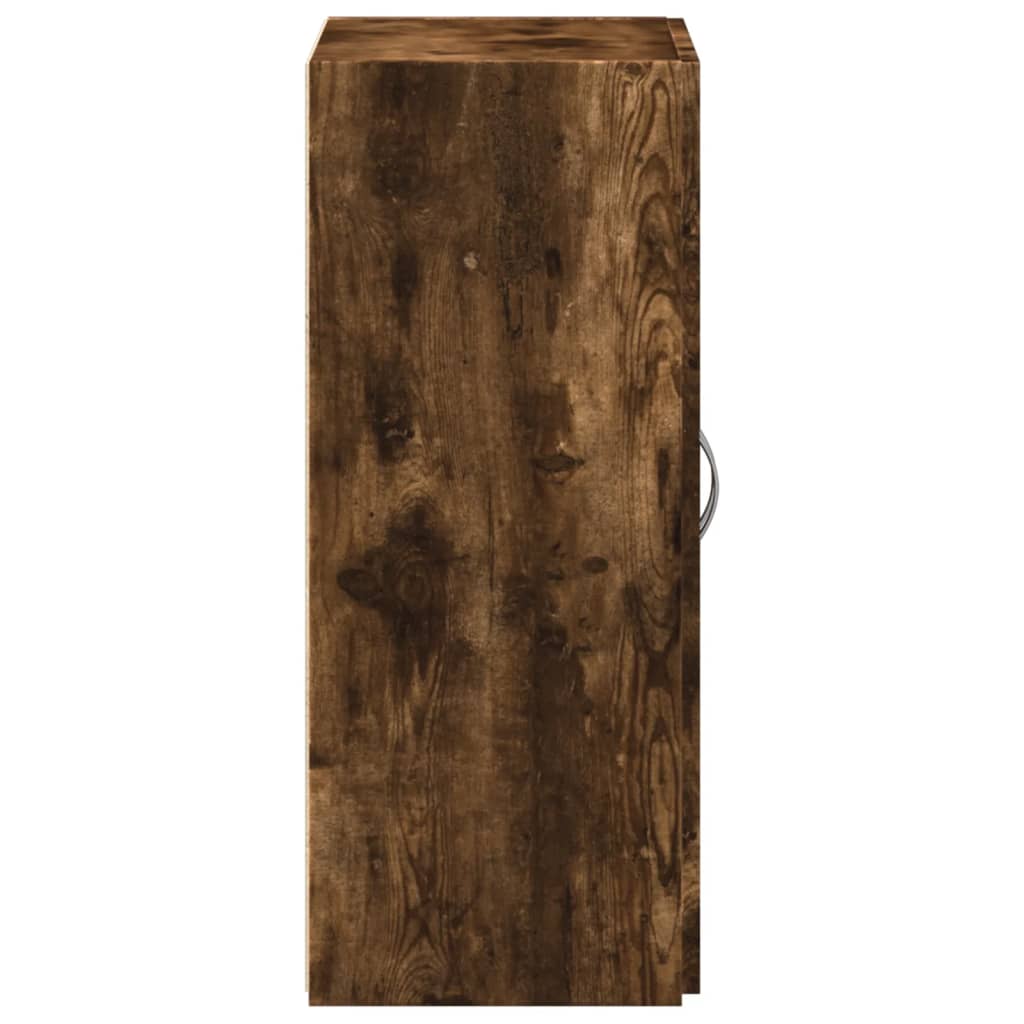 Aktenschrank Weiß 60x32x153 cm Holzwerkstoff