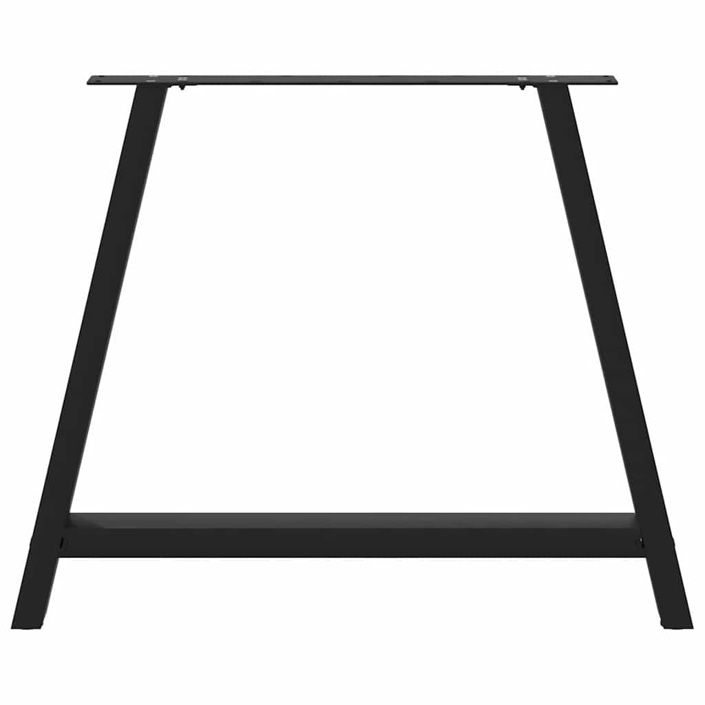 Couchtischbeine A-Form 2 Stk. 30x(30-31) cm Stahl