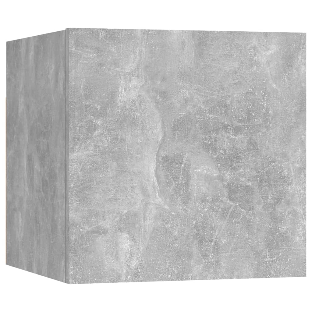 4-tlg. TV-Schrank-Set Weiß Holzwerkstoff