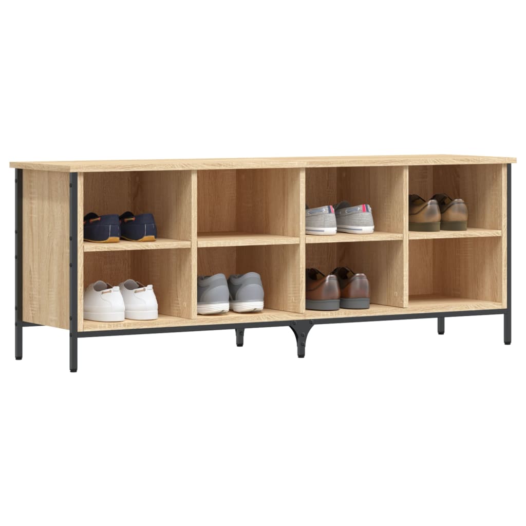 Schuhregal Schwarz 38x35x50 cm Holzwerkstoff