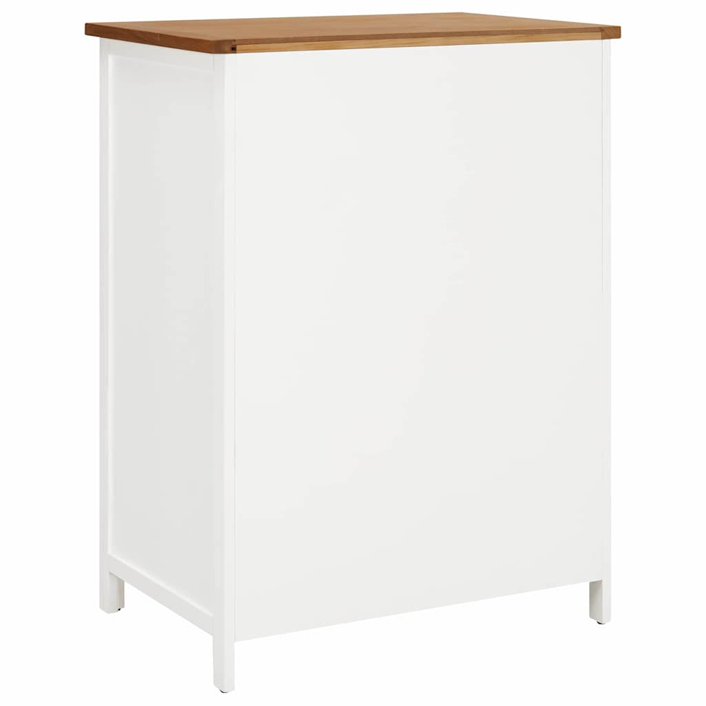 Kleiderschrank 76 x 52 x 105 cm Eiche Massivholz