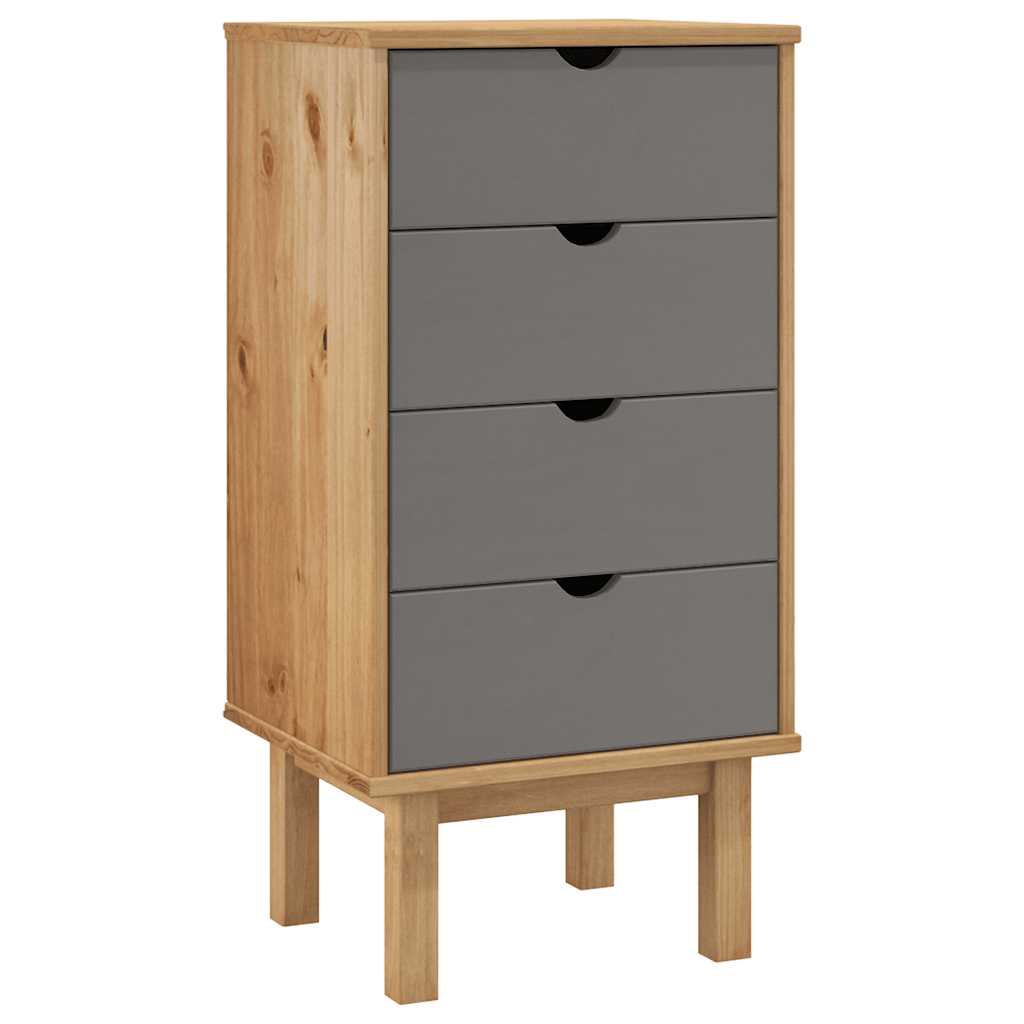 Schubladenschrank OTTA 45x39x90 cm Massivholz