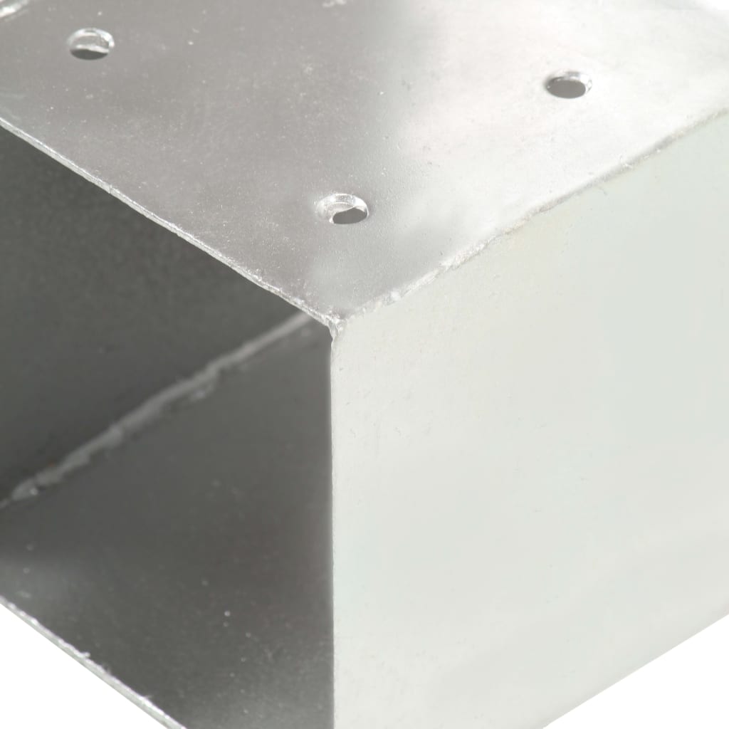 Pfostenverbinder L-Form Verzinktes Metall 71 x 71 mm