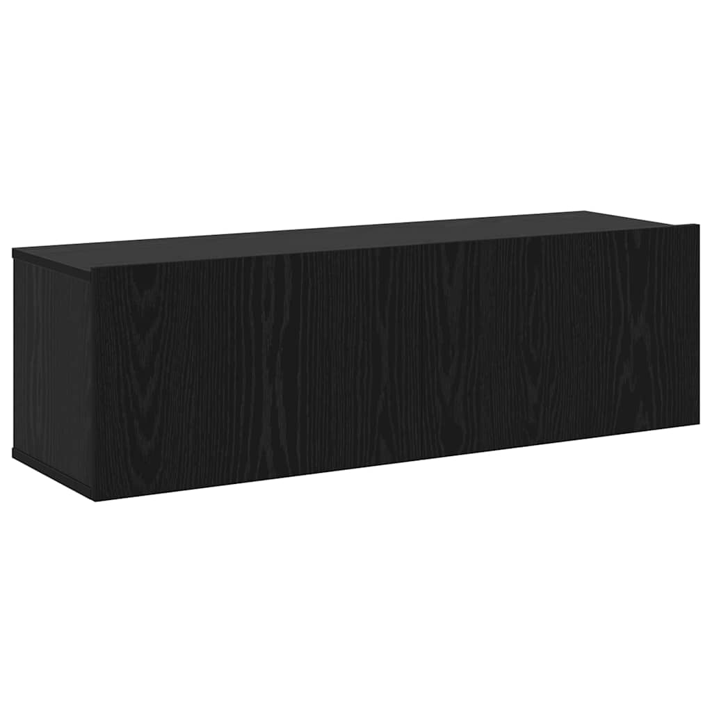 3-tlg. TV-Schrank-Set Weiß Holzwerkstoff