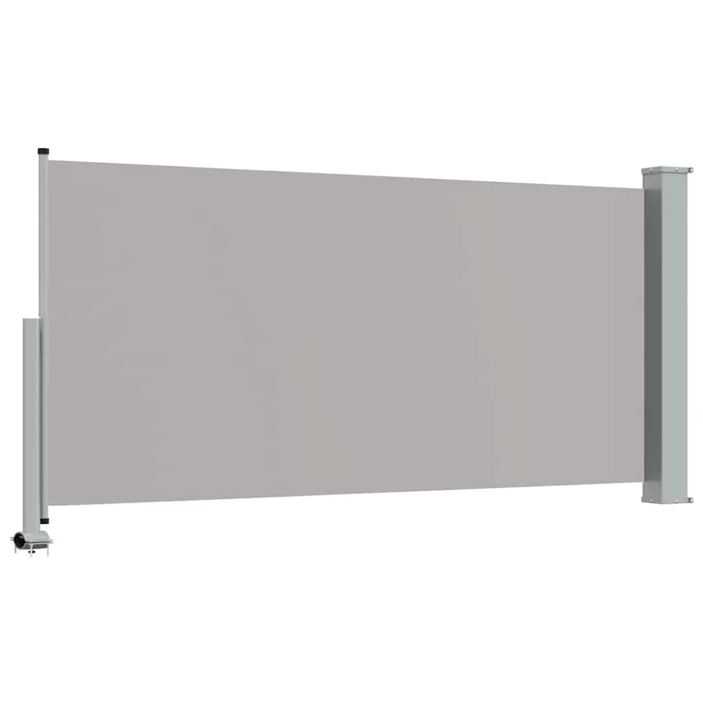 Seitenmarkise 60 x 300 cm 100% Polyester Eisen Stahl