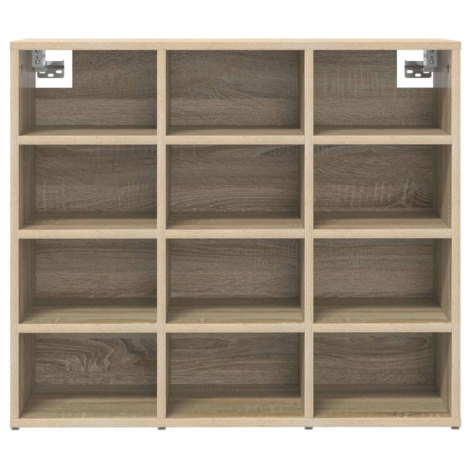 Schuhregale 2 Stk. Weiß 52,5x30x50 cm