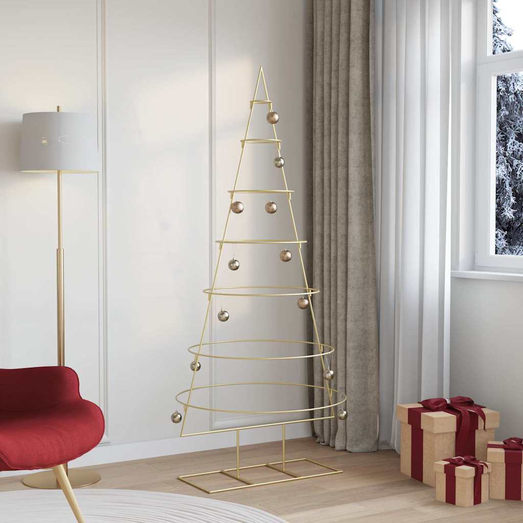 Metall-Weihnachtsbaum Deko Schwarz 60 cm