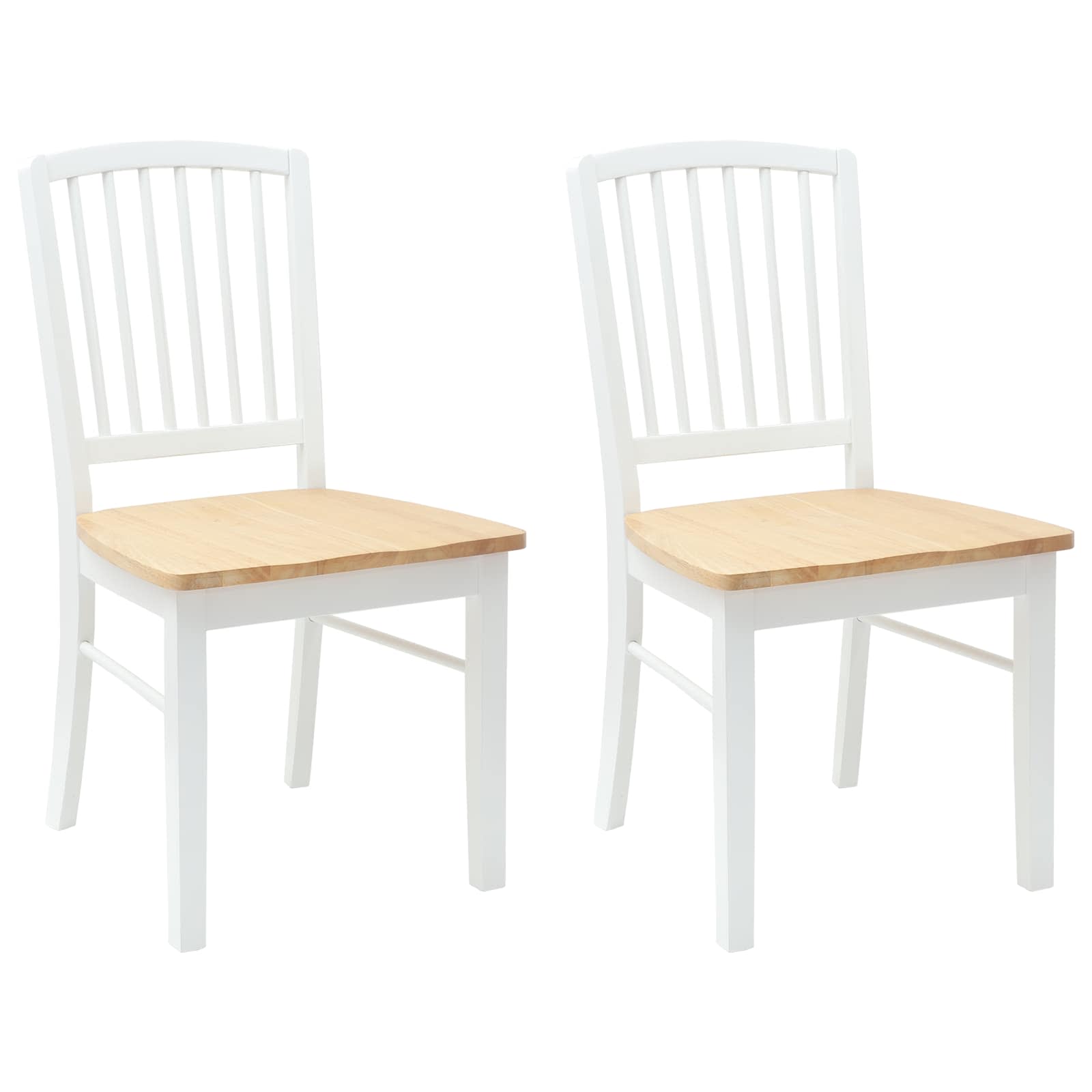 Esszimmerstühle 2 pcs Hellbraun 50 x 52,5 x 91 cm