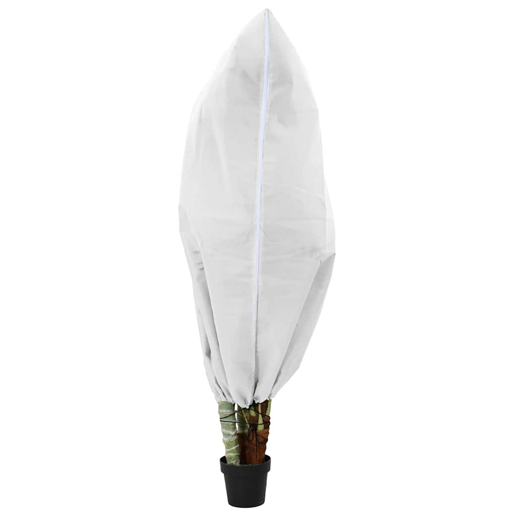 Wintervlies mit Reißverschluss 4 Stk. 70 g/m² 1x1,55 m