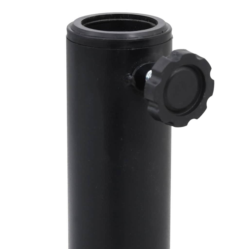Sonnenschirmständer für Ø38/48 mm Mast 9 kg Halbrund