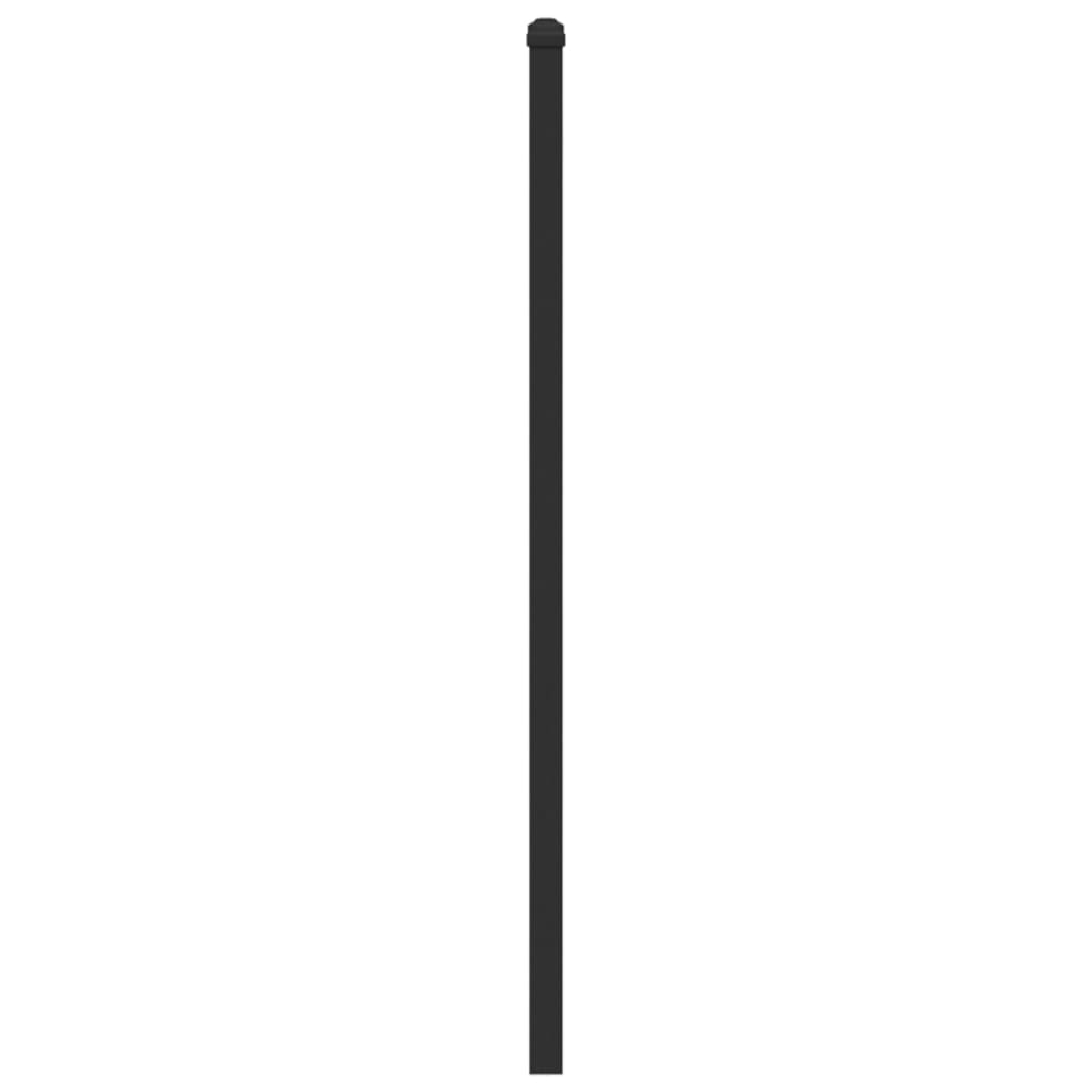 Ersatz-Kopfteil Räuchereiche 75 cm Holzwerkstoff und Stahl