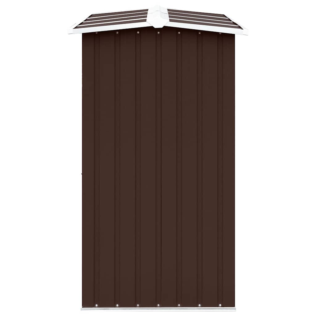 Brennholzlager aus verzinktem Stahl 330 x 92 x 153 cm Grau