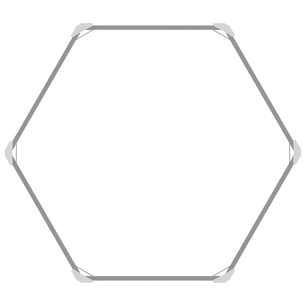 Garten-Hochbeet 129x45 cm Verzinkter Stahl Silber