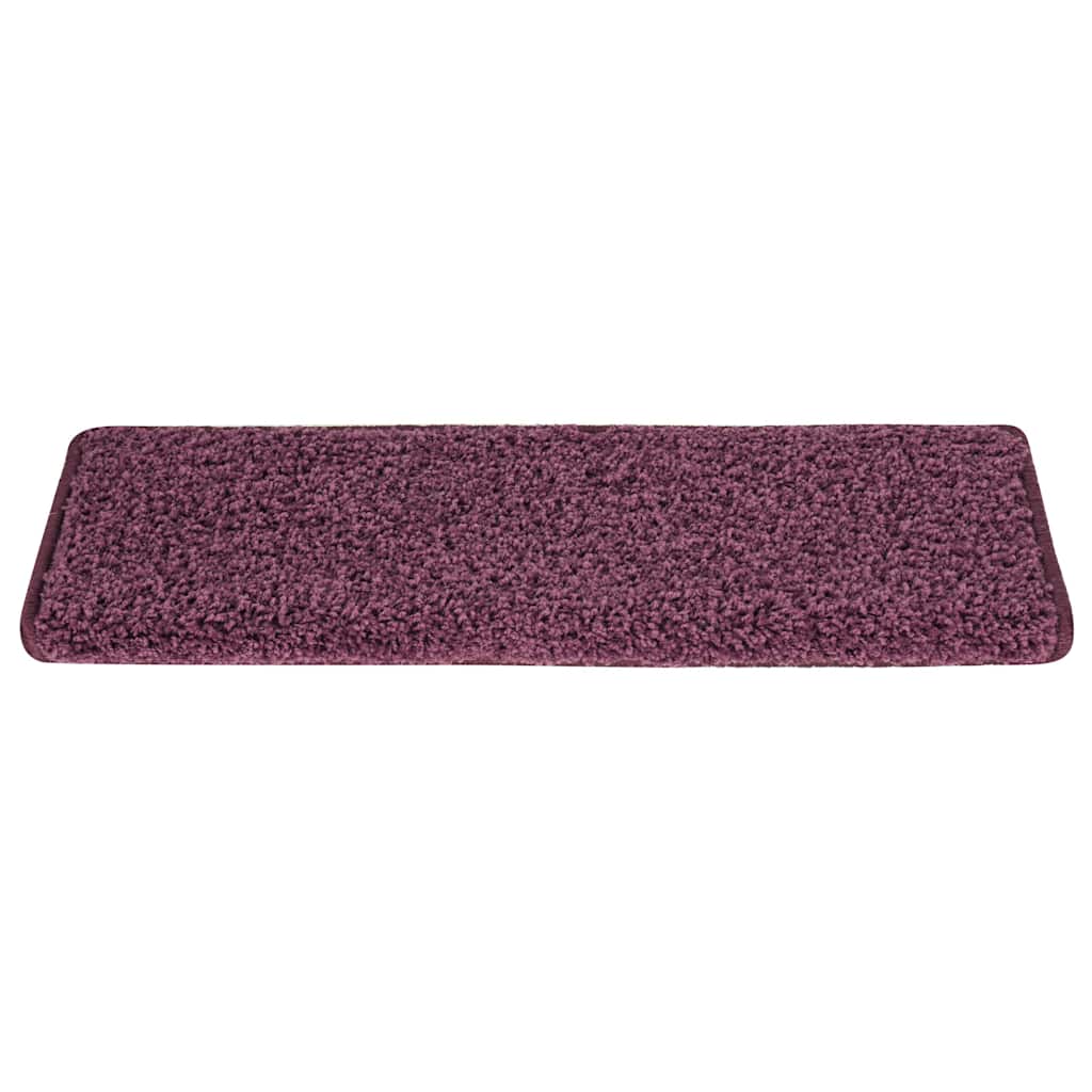 Stufenmatten 15 Stk. 65x21x4 cm Grau Rechteckiger Rand
