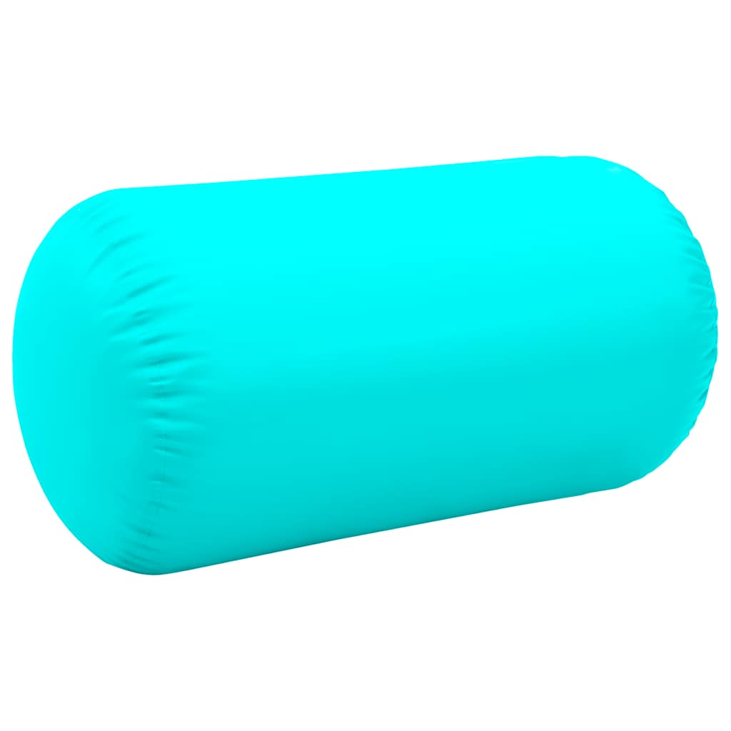 Aufblasbare Gymnastik-Rolle mit Pumpe 100x60 cm PVC Rosa