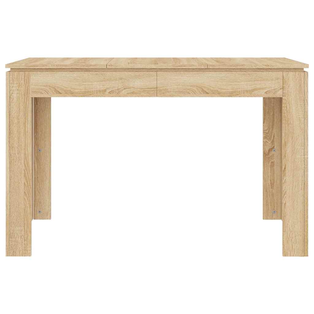 Esstisch Weiß 120x60x76 cm Holzwerkstoff
