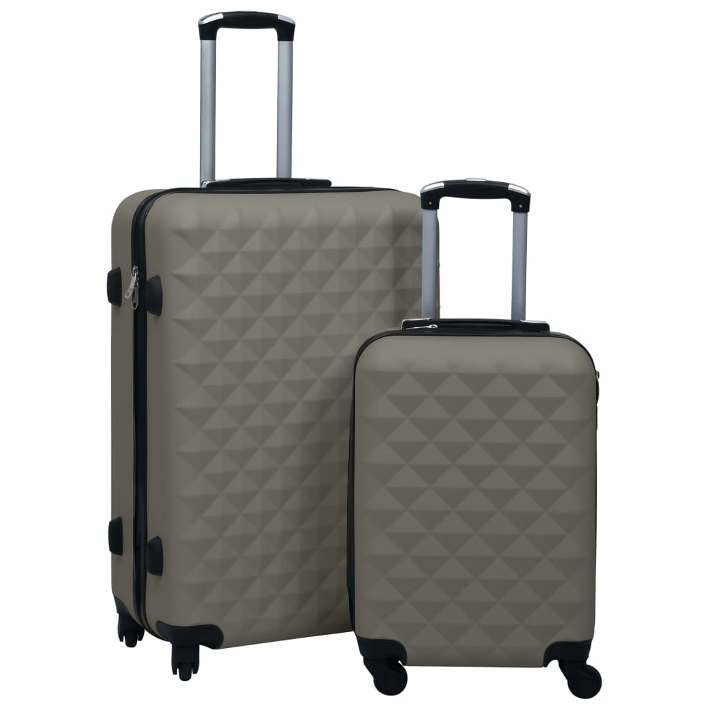 Hartschalen-Trolley-Set 2 Stk. Rosa ABS