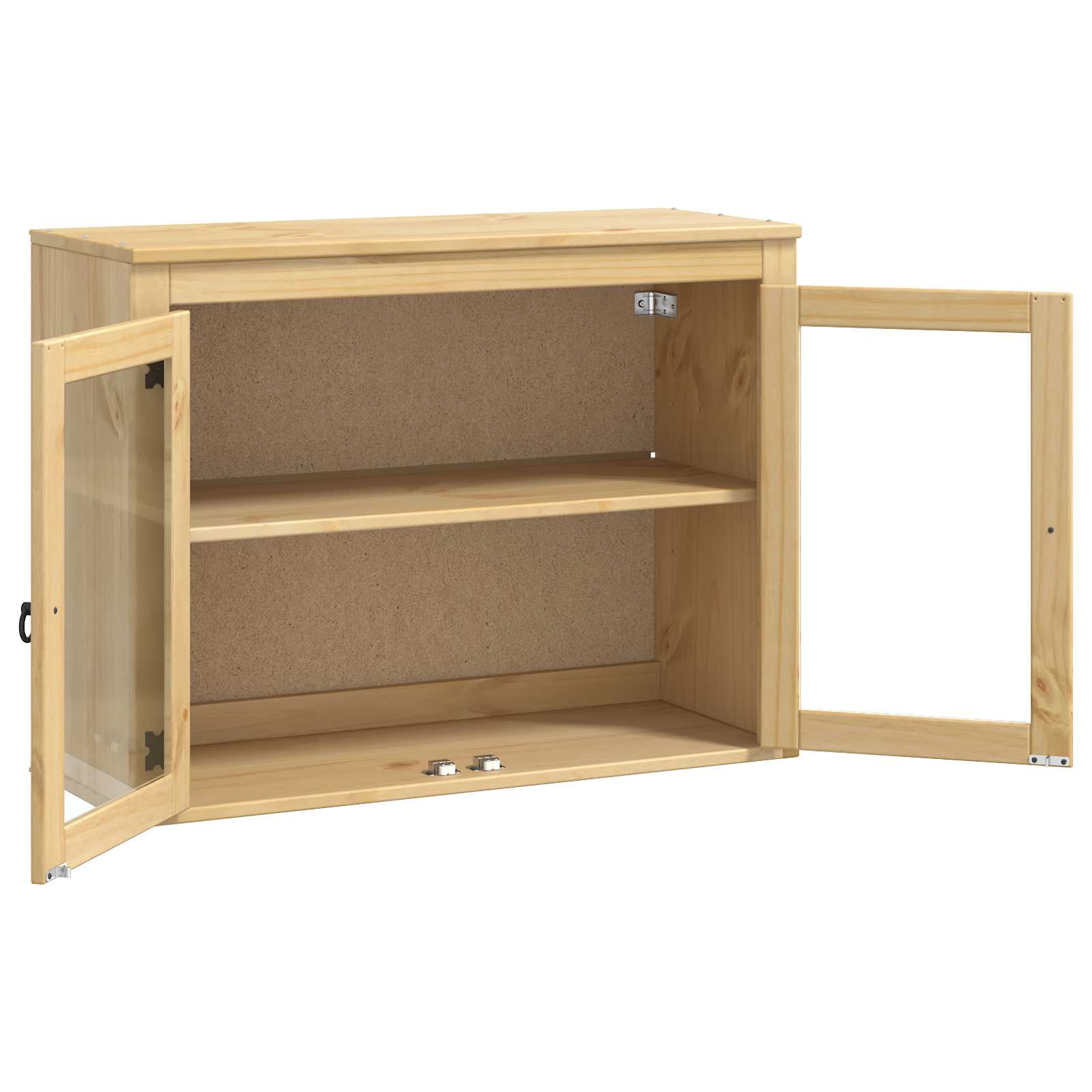 Schrank SKI Honigbraun 60 x 46 x 81,5 cm Massives Kiefernholz