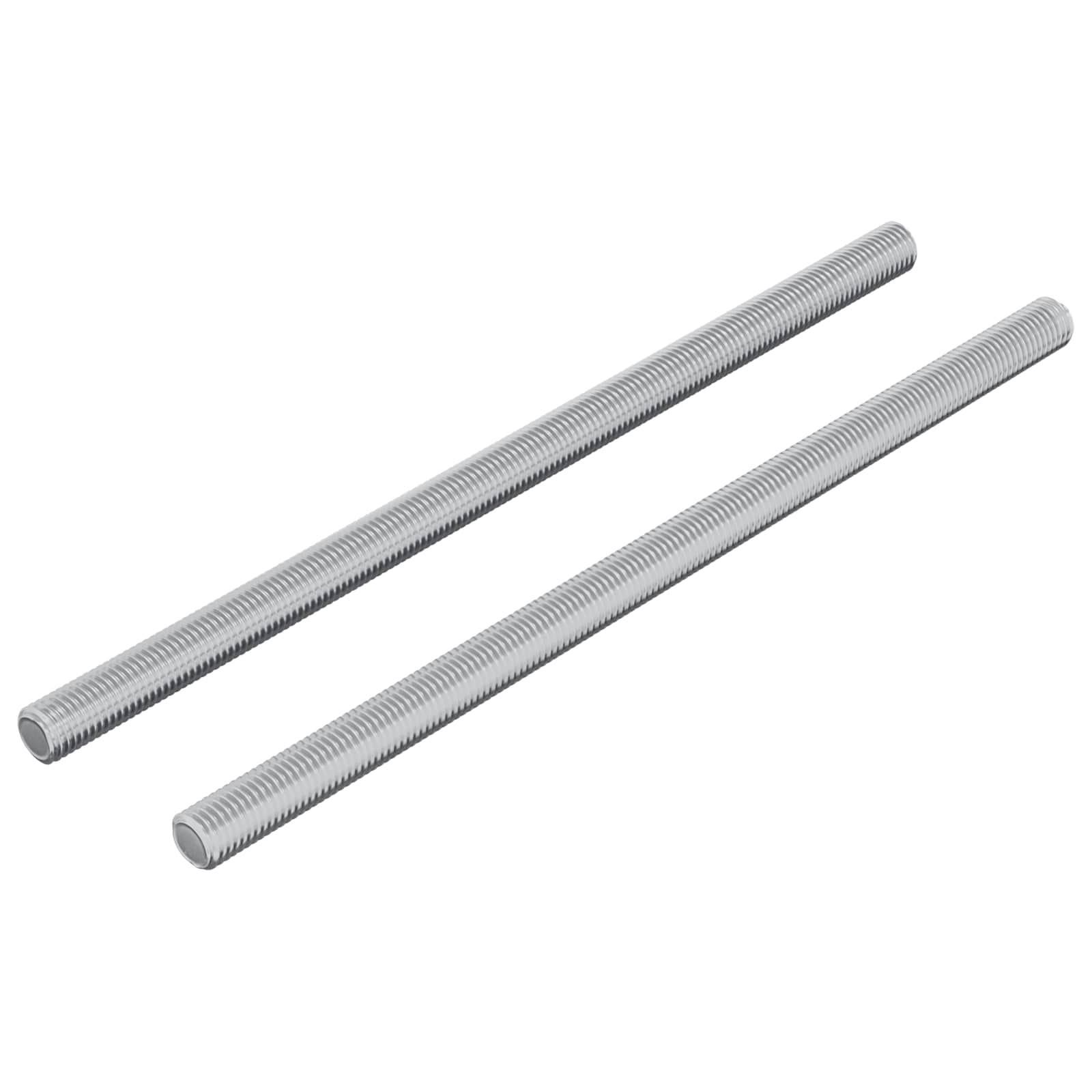 Gewindestangen 2 pcs Silber M6 x 120 mm Metall