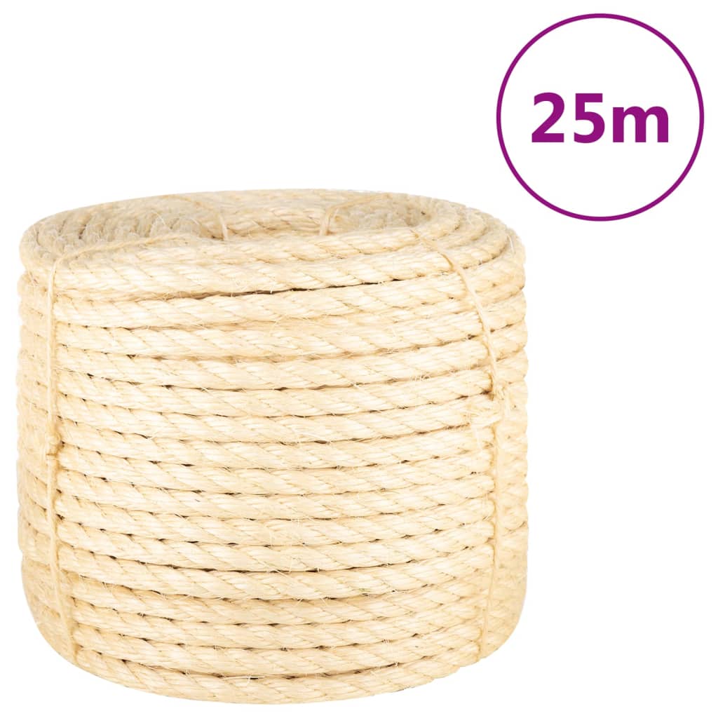 Seil 100% Sisal 6 mm 100 m