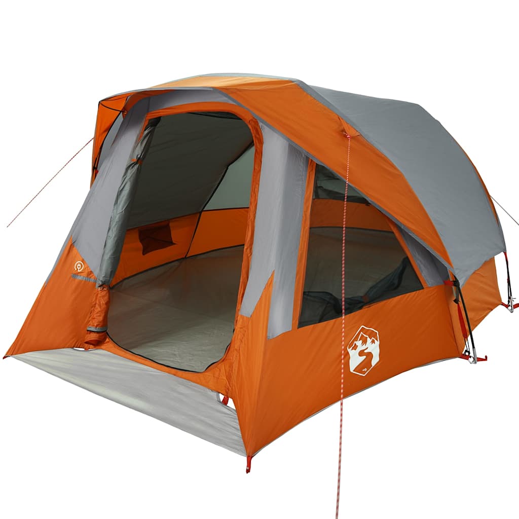 Campingzelt 4 Personen Grün Wasserdicht