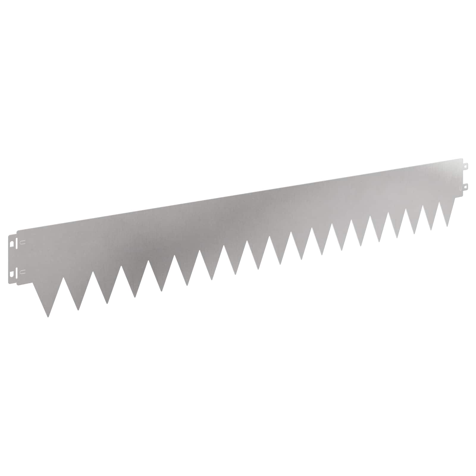 Raseneinfassung 10 pcs Länge Höhe 103 x 15 cm Stahl Schwarz