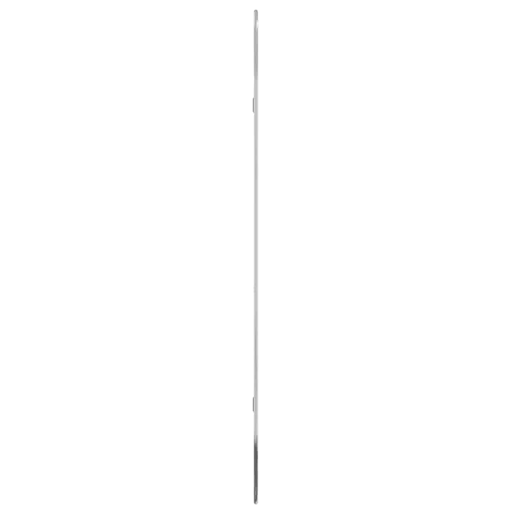 Wandspiegel Silbern 50x20 cm Oval