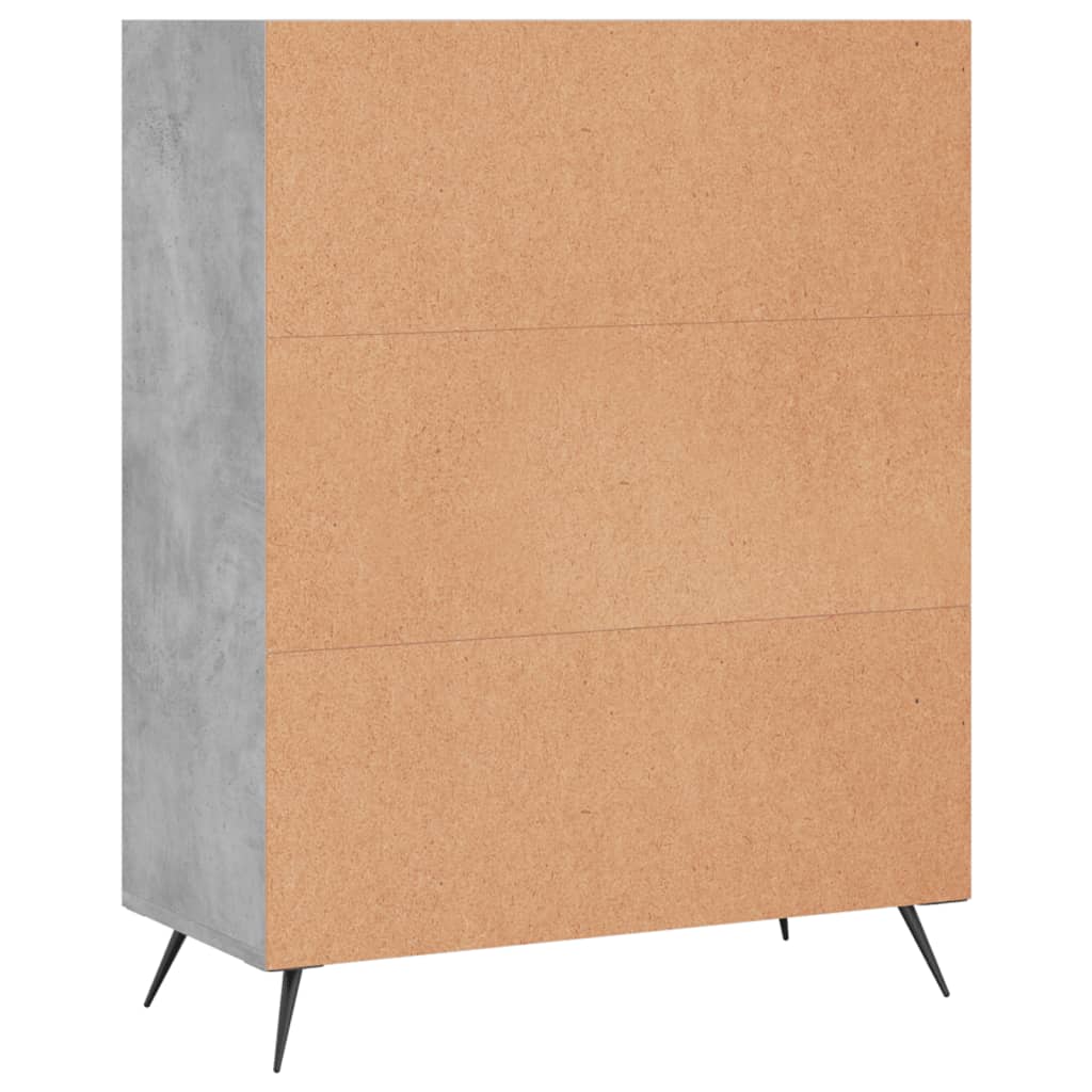 Bücherregal Weiß 69,5x32,5x90 cm Holzwerkstoff