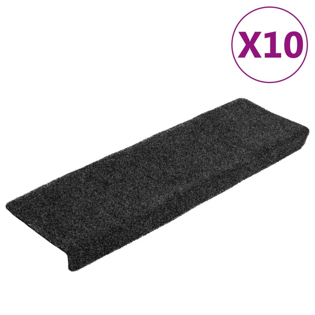 Stufenmatten Selbstklebend 15 Stk. 65x21x4 cm Hellbraun Rechteckiger Rand